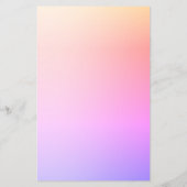 Prospectus 14 Cm X 21,6 Cm L'arc-en-ciel moderne Le brillant descend (Dos)