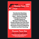 Prospectus 14 Cm X 21,6 Cm Lavage de pression Lavage de puissance professionn<br><div class="desc">Lavage de pression Lavage de puissance professionnelle rouge</div>