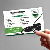 Prospectus 14 Cm X 21,6 Cm Lawn Mowing & Landscaping Business Marketing