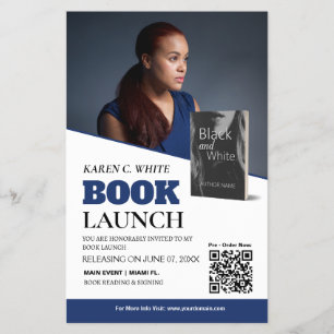 Prospectus 14 Cm X 21,6 Cm Livre Lancer Flyer personnalisé