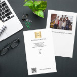 Prospectus 14 Cm X 21,6 Cm Logo de l'entreprise photo code qr<br><div class="desc">Fond blanc. Personnalisez et ajoutez votre logo,  votre nom,  votre adresse,  votre texte,  votre propre code QR. Retour : ajoutez une photo et plus de texte.</div>