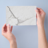 Prospectus 14 Cm X 21,6 Cm Marbre Blanc (Poignée)
