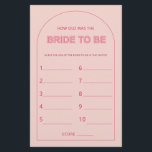 Prospectus 14 Cm X 21,6 Cm Minimaliste Quel âge avait le jeu de la douche de<br><div class="desc">Conçu pour se coordonner avec notre collection Bold Type, ce rose comme vieux était le jeu de la mariée douche nuptiale comprend l'arche tendance et populaire avec texte en gras dans les accents rose & fuchsia. Pour une personnalisation plus avancée de cette conception, par exemple la modification de la disposition,...</div>