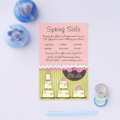 Prospectus 14 Cm X 21,6 Cm Mlle. Jen Cake Petit Flyer (Simple)