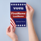 Prospectus 14 Cm X 21,6 Cm Modèle circulaire de campagne (Poignée)