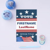 Prospectus 14 Cm X 21,6 Cm Modèle circulaire de campagne (Simple)