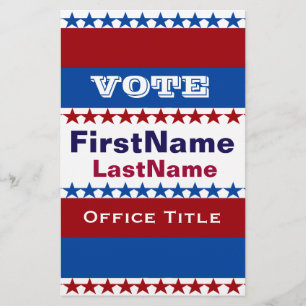 Prospectus 14 Cm X 21,6 Cm Modèle de campagne personnalisé