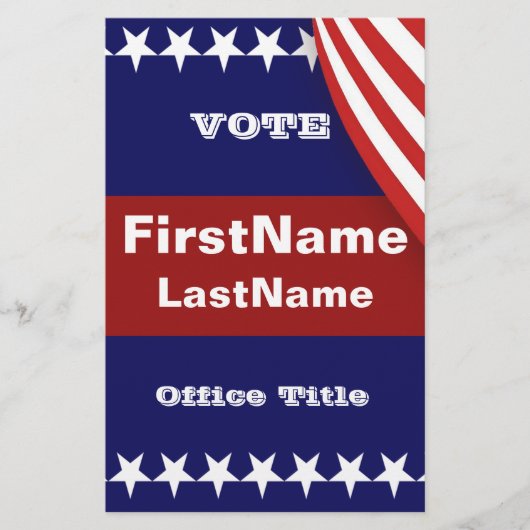 Prospectus 14 Cm X 21,6 Cm Modèle de campagne personnalisé (Devant)