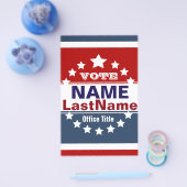 Prospectus 14 Cm X 21,6 Cm Modèle de campagne vide (Simple)