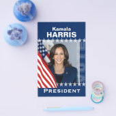 Prospectus 14 Cm X 21,6 Cm Modèle de la campagne Kamala Harris (Simple)