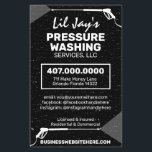 Prospectus 14 Cm X 21,6 Cm Modèle de lavage et de nettoyage sous pression<br><div class="desc">Il s'agit de cartes de visite pour les services de lavage pression/puissance avec l'image de la buse laveuse pression spray. Ajoutez simplement vos propres informations à la conception pour customiser ces cartes de visite professionnels de nettoyage et de lavage à pression rouge et verte.</div>