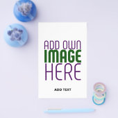 PROSPECTUS 14 CM X 21,6 CM MODÈLE DE TEXTE D'IMAGE BLANCHE SIMPLE MODERNE (Simple)