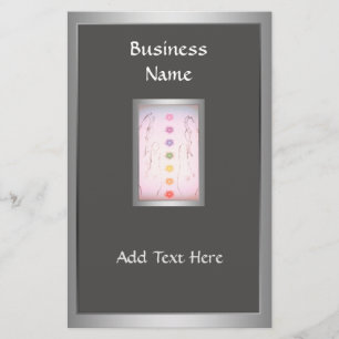 Prospectus 14 Cm X 21,6 Cm Modèle holistique des mains de guérison en argent