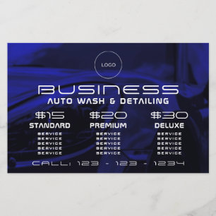 Prospectus 14 Cm X 21,6 Cm Modern elegant automotive 