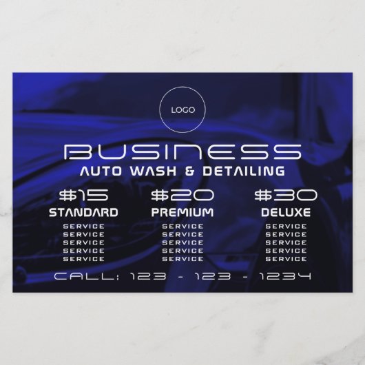 Prospectus 14 Cm X 21,6 Cm Modern elegant automotive (Devant)