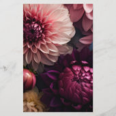 Prospectus 14 Cm X 21,6 Cm Modern Flower Salon Pricelist (Dos)