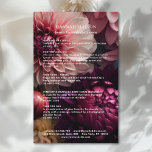 Prospectus 14 Cm X 21,6 Cm Modern Flower Salon Pricelist<br><div class="desc">Custom Modern Floral Salon Price List Flyers.</div>