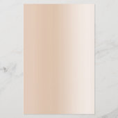 Prospectus 14 Cm X 21,6 Cm Moderne minimale Beige Hautfarbe (Dos)