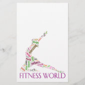 Prospectus 14 Cm X 21,6 Cm Monde fitness (Dos)