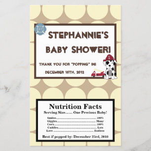 Prospectus 14 Cm X 21,6 Cm Moteur d'incendie à micro-ondes Popcorn Wrapper