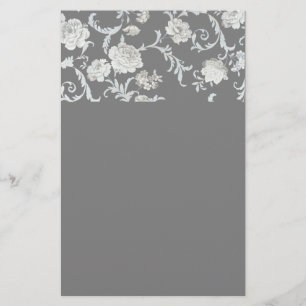 Prospectus 14 Cm X 21,6 Cm Motif floral