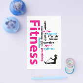 Prospectus 14 Cm X 21,6 Cm Mots de forme physique (Simple)