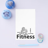 Prospectus 14 Cm X 21,6 Cm Mots fitness (Simple)