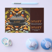 Prospectus 14 Cm X 21,6 Cm Nouvelle ère Yoga bohème feuilles d'automne mandal (Simple)