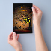 Prospectus 14 Cm X 21,6 Cm Nuit d'Halloween, Joyeux Halloween ! Flyer (Poignée)