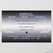 Prospectus 14 Cm X 21,6 Cm Offre de prix moderne flyer automobile (Dos)