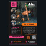 Prospectus 14 Cm X 21,6 Cm Offre spéciale Hot Pink Orange Marketing avec logo<br><div class="desc">Circulaire marketing pour votre petite entreprise, comme une salle de sport ou un entraîneur personnel, avec un arrière - plan noir et orange vif et rose chaud comme couleurs d'accent. Ajoutez des photos pour montrer ce que vous pouvez offrir à vos clients et clients, quatre sur un côté et une...</div>