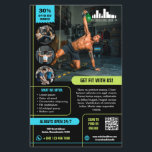 Prospectus 14 Cm X 21,6 Cm Offre spéciale Lime & Cyan Marketing avec logo<br><div class="desc">Circulaire marketing pour votre petite entreprise, comme une salle de sport ou un entraîneur personnel, avec un arrière - plan noir et de la chaux vive et cyan comme couleurs d'accent. Ajoutez des photos pour montrer ce que vous pouvez offrir à vos clients et clients, quatre sur un côté et...</div>
