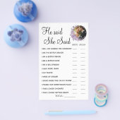 Prospectus 14 Cm X 21,6 Cm Orchid Il a dit qu'elle dit (Simple)