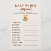 Prospectus 14 Cm X 21,6 Cm Ours blanc mignon (Devant)