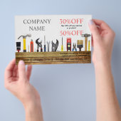 Prospectus 14 Cm X 21,6 Cm Outils de rénovation Manuyman Construction de menu (Poignée)