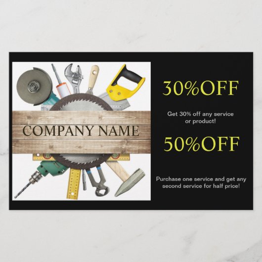 Prospectus 14 Cm X 21,6 Cm Outils mécaniques Manufacture de menuiserie (Devant)