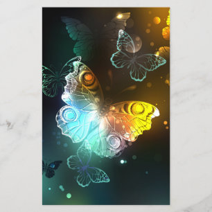 Prospectus 14 Cm X 21,6 Cm Papillon lumineux et papillons de nuit