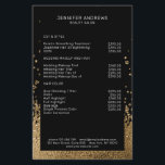Prospectus 14 Cm X 21,6 Cm Parties scintillant moderne Drop or Schwarz<br><div class="desc">Style Parties scintillant moderne en Or et Schwarz. Es wird keine echte Folie/Parties scintillant verwendet. Es ist ein Fotodruck. Editiere es in Minuten. Über "weiteres personalisieren" kannst Du die Schriftgröße,  Farbe und Position individuell verändern.</div>