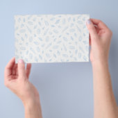 Prospectus 14 Cm X 21,6 Cm patterned scrap booking paper nautical Flyer (Poignée)