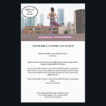 Prospectus 14 Cm X 21,6 Cm Photo-flyer personnalisée<br><div class="desc">Photodépliants en noir et blanc,  personnalisés. Bien adapté au yoga,  à la gym et à d'autres services. Éditez votre produit en téléchargeant votre photo et en tapant votre texte. Ils peuvent choisir individuellement la police de caractères,  la couleur et la position par "personnalisation supplémentaire".</div>