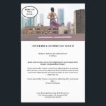 Prospectus 14 Cm X 21,6 Cm Photo-flyer personnalisée<br><div class="desc">Photodépliants en noir et blanc,  personnalisés. Bien adapté au yoga,  à la gym et à d'autres services. Éditez votre produit en téléchargeant votre photo et en tapant votre texte. Ils peuvent choisir individuellement la police de caractères,  la couleur et la position par "personnalisation supplémentaire".</div>