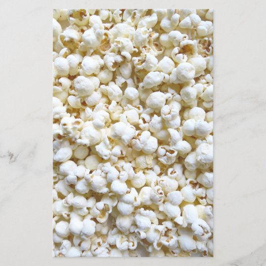 Prospectus 14 Cm X 21,6 Cm Photographie de Popcorn Texture (Devant)