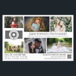 Prospectus 14 Cm X 21,6 Cm Photographie professionnelle modèle photo<br><div class="desc">Flyer marketing blanc pour un photographe professionnel personnalisé avec vos photos, logos, informations de contact, texte personnalisé, code QR avec polices grises contre un arrière - plan blanc. Faites la promotion de votre entreprise de photographie avec ce flyer photo collage personnalisé avec six de vos magnifiques photos d'un côté et...</div>