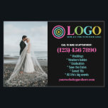 Prospectus 14 Cm X 21,6 Cm Photos du logo rose noir Promo Petites entreprises<br><div class="desc">Flyers marketing noirs, jaunes et roses chaudes pour votre petite entreprise personnalisés avec votre logo, photos, code QR et texte personnalisé. Flyers promotionnels personnalisés pour votre petite entreprise, peut-être la photographie, l'aménagement paysager, la beauté, le bien-être, et plus encore. Ajoutez des photos, des adresses, des réseaux sociaux, un numéro de...</div>