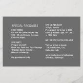 Prospectus 14 Cm X 21,6 Cm Pierres spas (Dos)