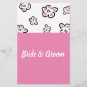 PROSPECTUS 14 CM X 21,6 CM PINK LOVE THE APRON SHOWER GAME CARD (Dos)