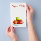 Prospectus 14 Cm X 21,6 Cm Pommes (Poignée)