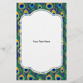 Prospectus 14 Cm X 21,6 Cm Poster de animal Peacock Feather