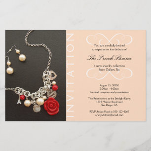 Prospectus 14 Cm X 21,6 Cm Présenter un nouveau produit de luxe élégante invi