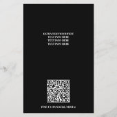 Prospectus 14 Cm X 21,6 Cm Professional Pressure Wash Minimalist Logo (Dos)